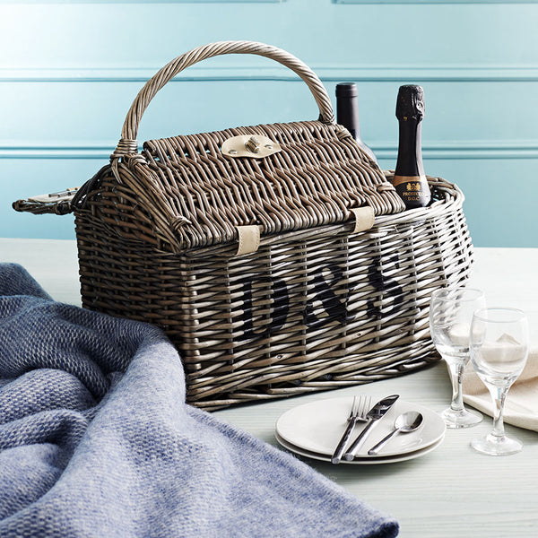 Personalised Two Person Boat Picnic Basket