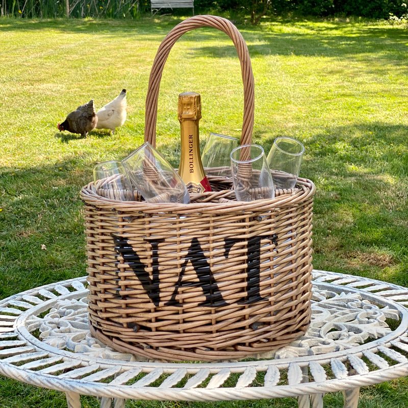 Personalised Garden Party Basket