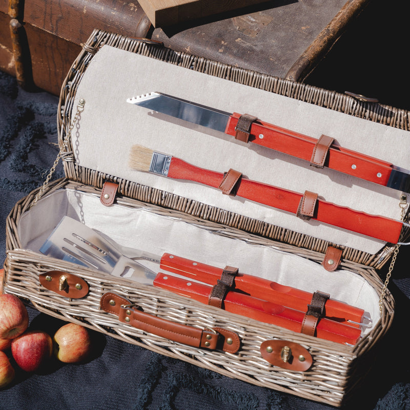 Personalised Barbecue Tool Set - The Colourful Garden Company