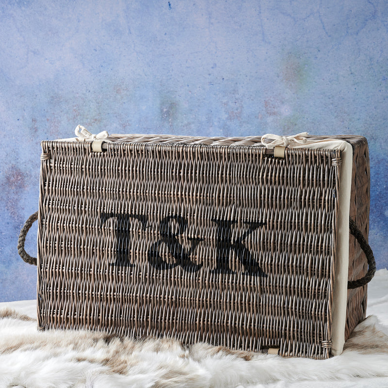 Personalised Antique Wash Storage Trunk - The Colourful Garden Company